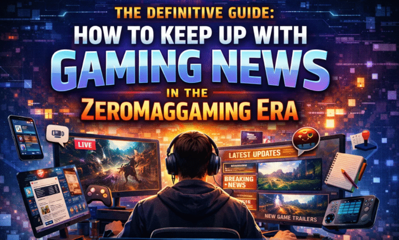 The Definitive Guide: How to Keep Up with Gaming News in the ZeroMaggaming Era 15 How to Keep Up with Gaming News in the ZeroMaggaming Era