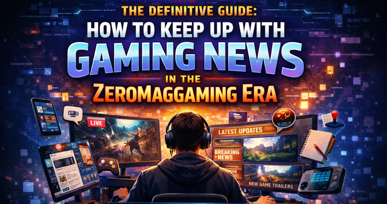How to Keep Up with Gaming News in the ZeroMaggaming Era