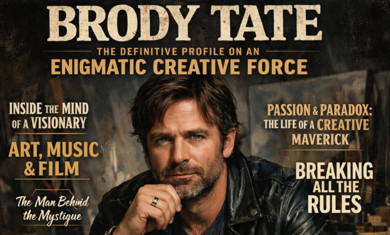 Brody Tate: The Definitive Profile on an Enigmatic Creative Force 11 Brody Tate
