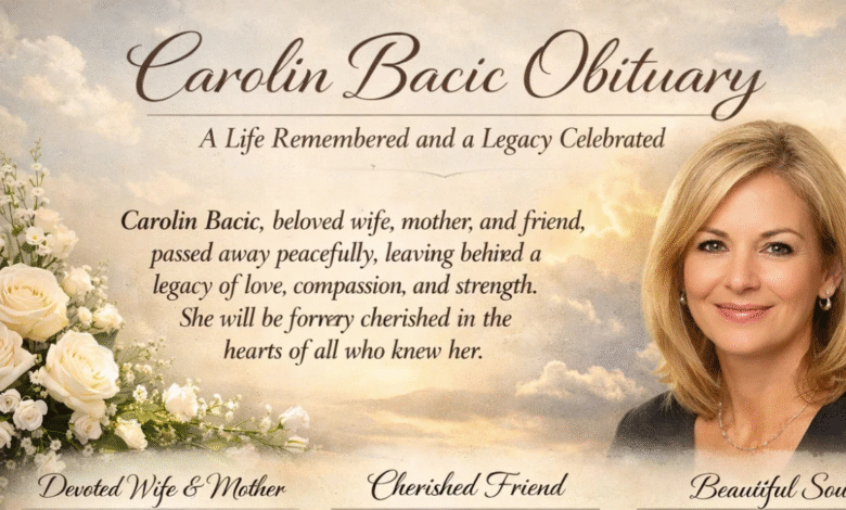 Carolin Bacic Obituary: A Life Remembered and a Legacy Celebrated 17 Carolin Bacic Obituary