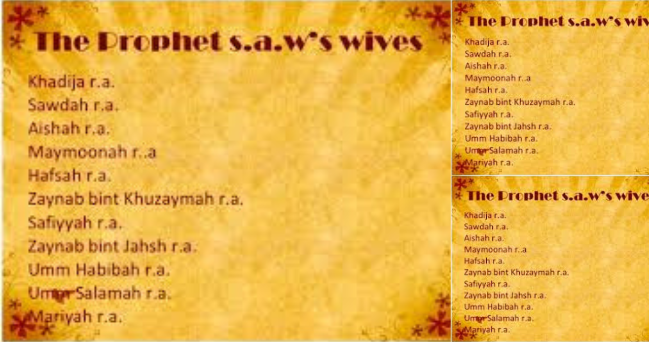 hazrat muhammad 11 wife's name: A Reverent and In-Depth Exploration of Hazrat Muhammad's Marriages and Family Life 2 Untitled design 39