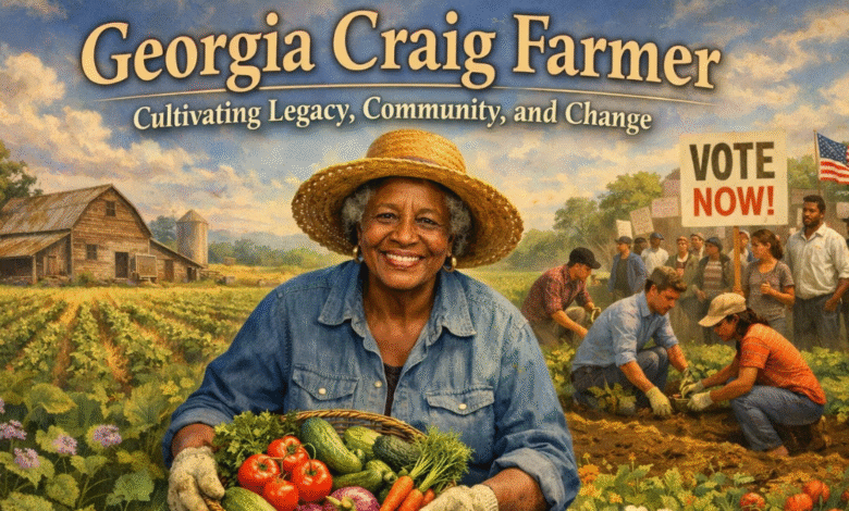 Georgia Craig Farmer: Cultivating Legacy, Community, and Change 7 Georgia Craig Farmer