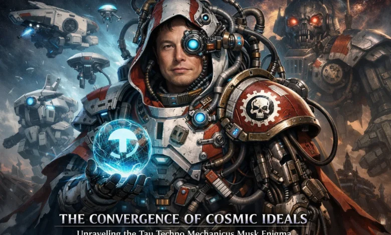 Tau Techno Mechanicus Musk: The Convergence of Cosmic Ideals: Unraveling the Tau Techno Mechanicus Musk Enigma 7 Tau Techno Mechanicus Musk