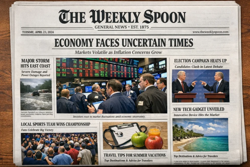 Generalnews Theweeklyspoon: The Weekly Spoon: Your Essential Digest for General News in a Bite-Sized World 2 task 01kd7g6be4e9b8kznda3rpk3yx 1766557230 img 1