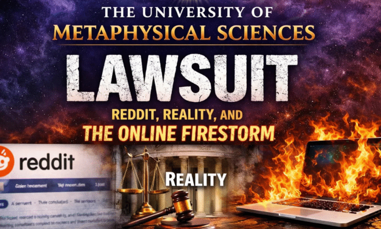 The University of Metaphysical Sciences Lawsuit Reddit, Reality, and the Online Firestorm 17 University of Metaphysical Sciences Lawsuit Reddit