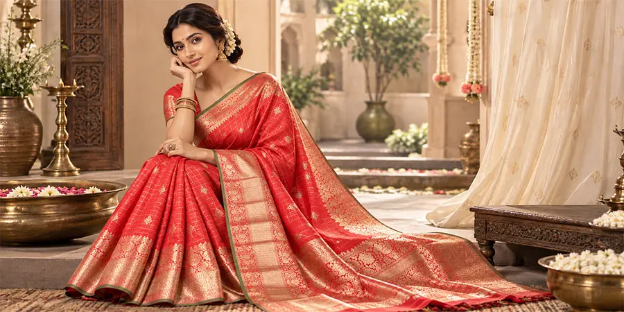 handwoven cotton sarees at Swades Creations